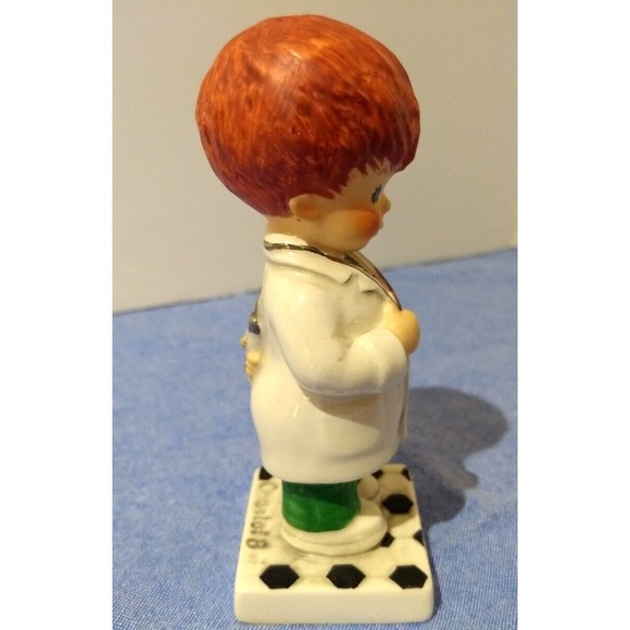 Goebel Charlot Byj‎ REDHEAD Doctor TROUBLE SHOOTER Figurine #67 TMK4 Germany VTG - Picture 5 of 15